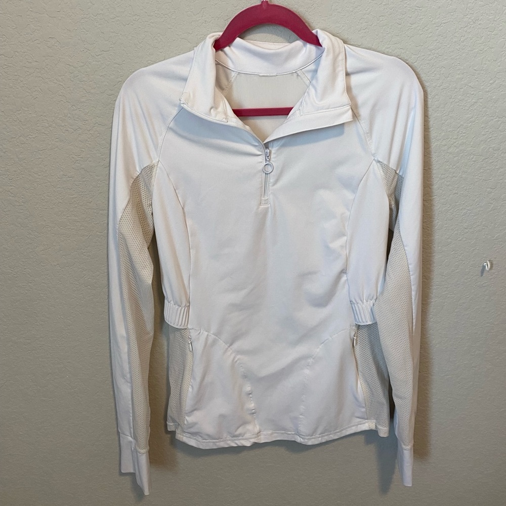 Fabletics workout jacket.